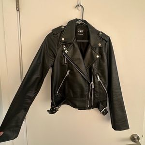 Zara leather jacket. Purchased a few years ago worn a handful of times.